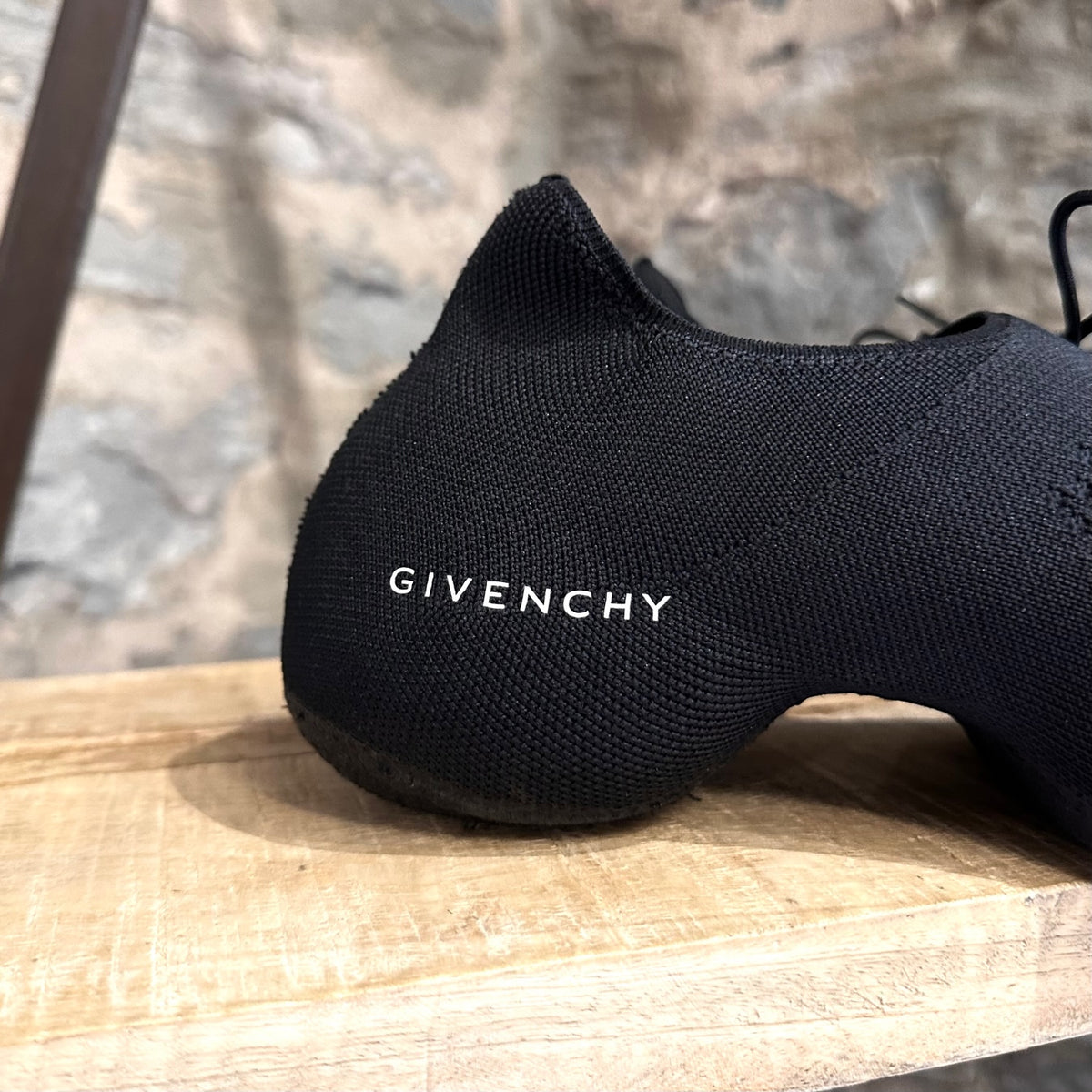 Givenchy Black Logo TK-360 Mesh Sock Sneakers