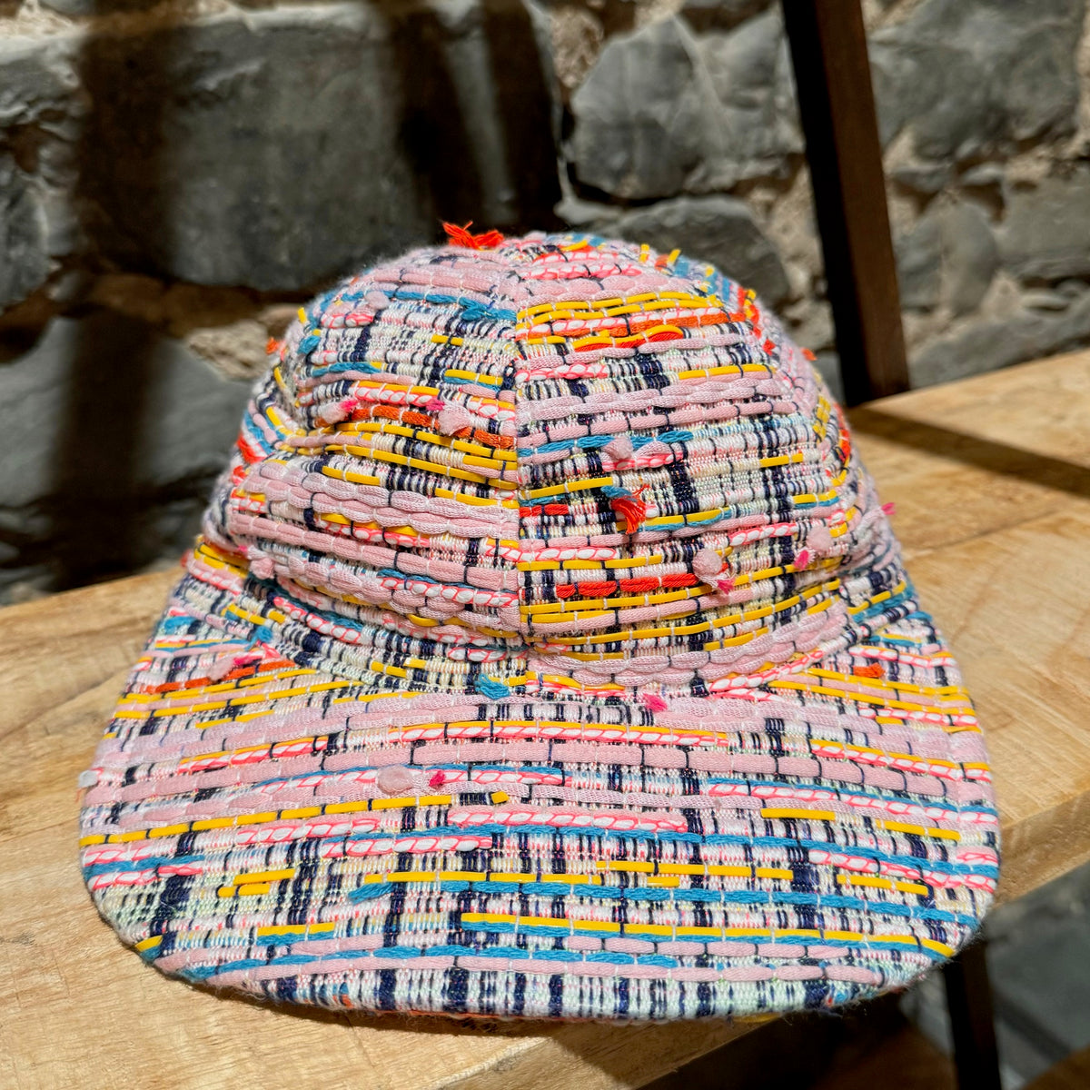 Chanel Tweed Cap Chanel Tweed Paperboy Hat