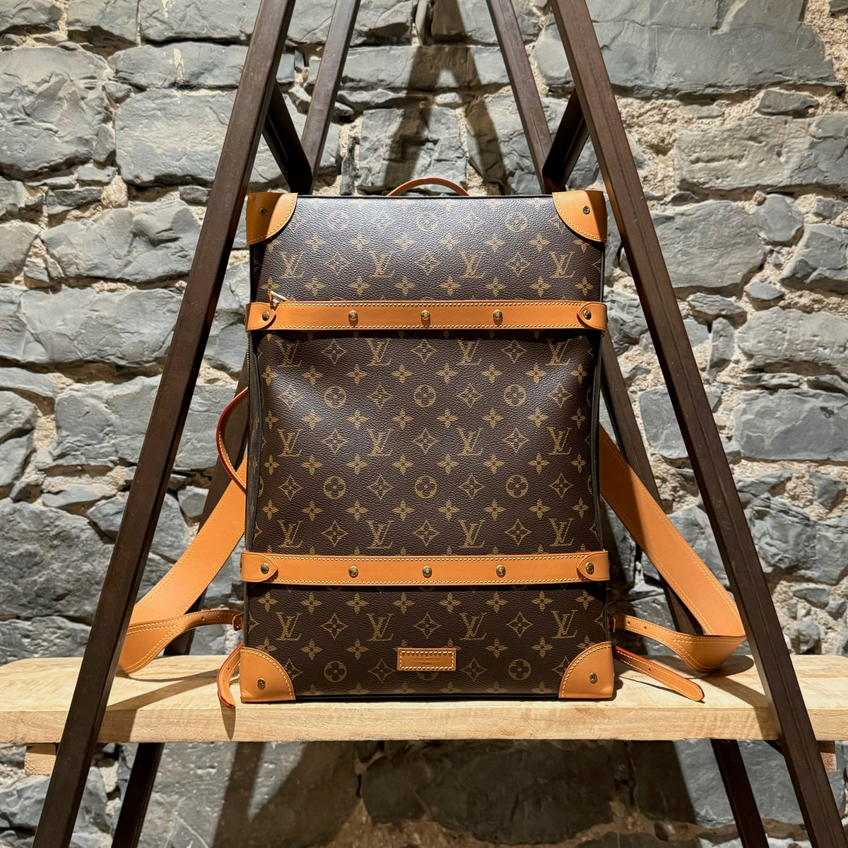 Louis Vuitton FW19 Runway Monogram Soft Trunk Backpack Boutique LUC.S