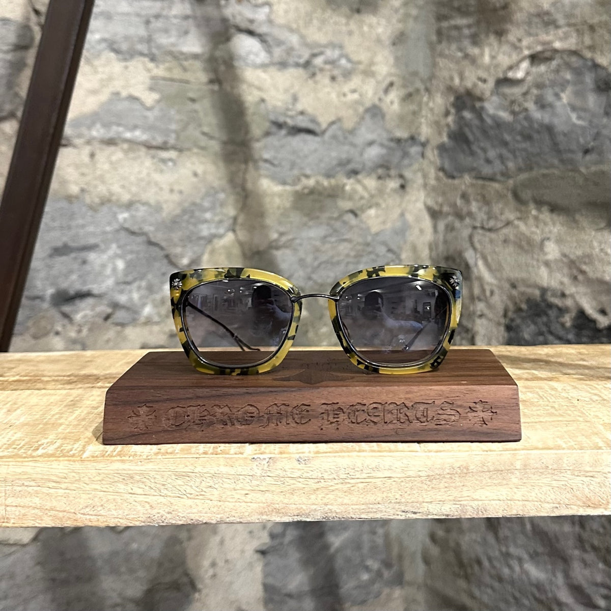 Chrome Hearts Betty Lou II Yellow Sunglasses – Boutique LUC.S