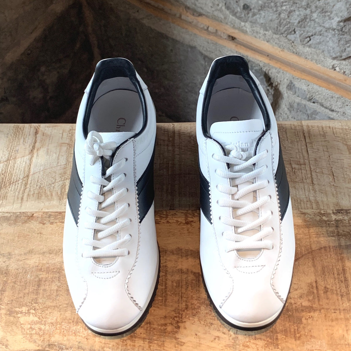 Dior hot sale leather sneakers