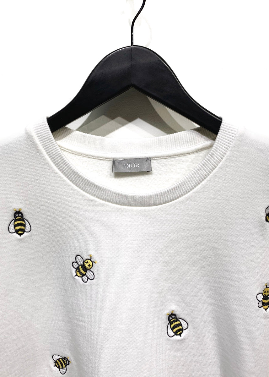 Dior X Kaws Ivory Bee Sweatshirt – Boutique LUC.S