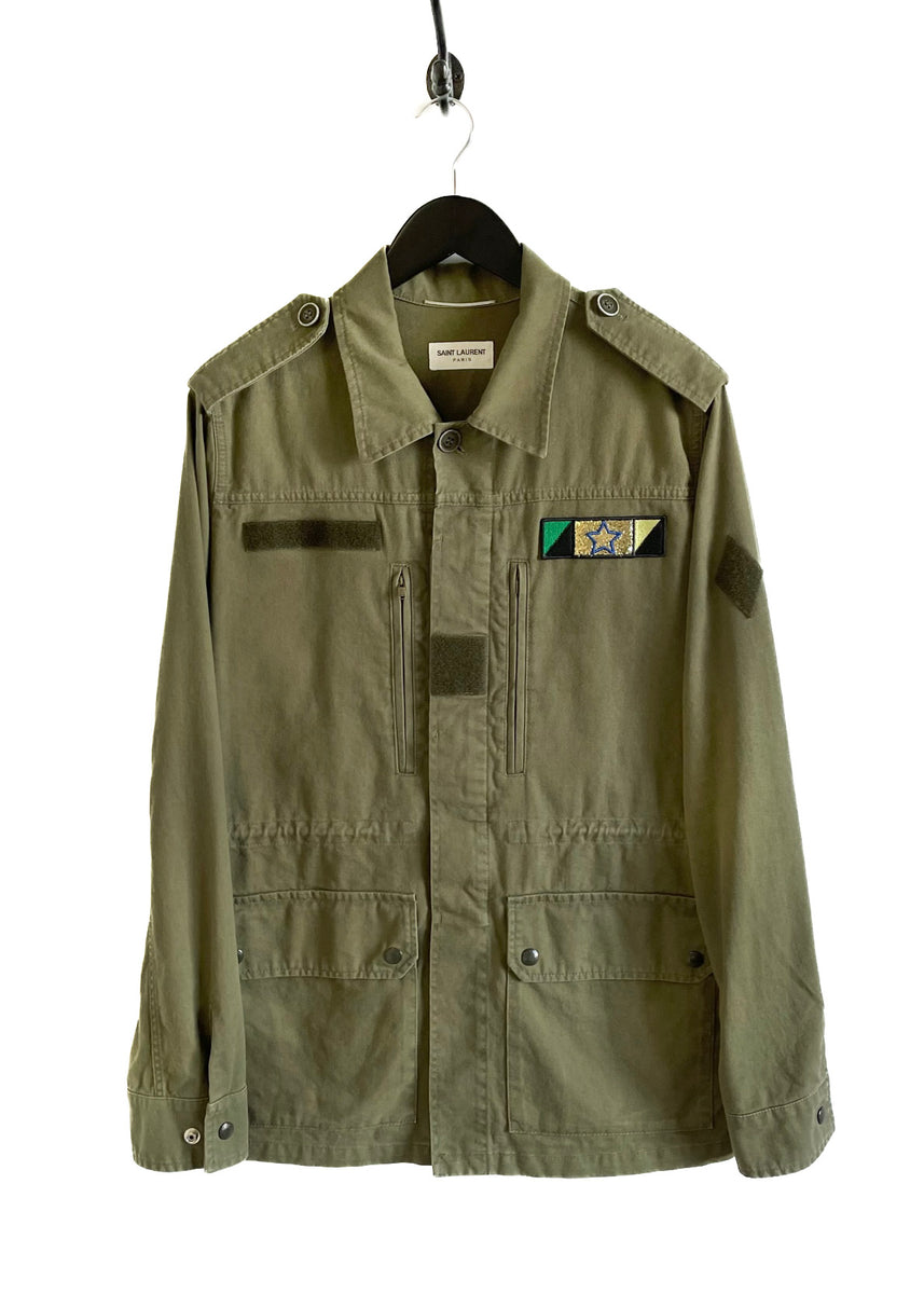 SAINT LAURENT PARIS 16ss MILITARY JACKET-