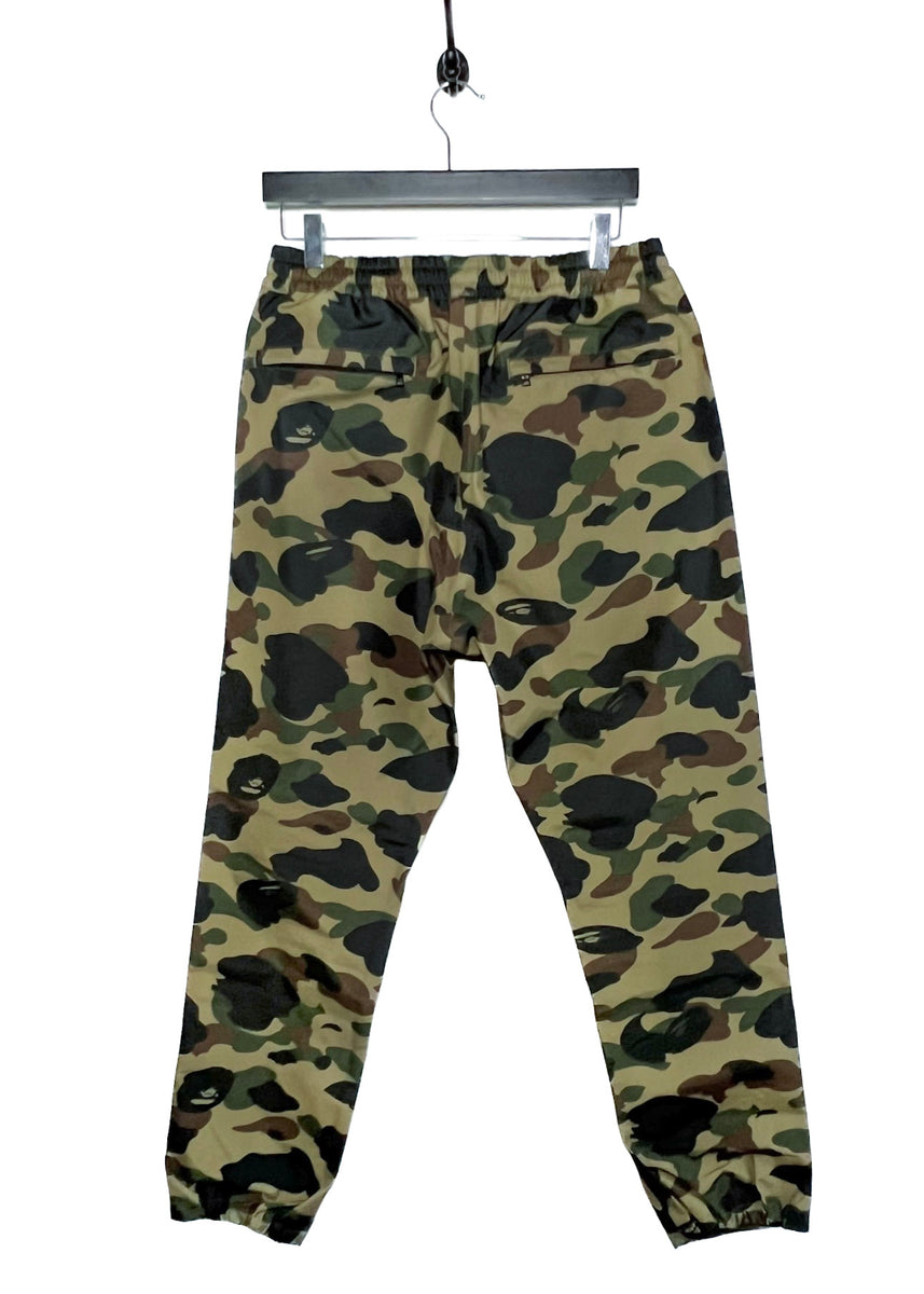 Bape SS20 1st Camo Shark Print Gore-tex Track Pants