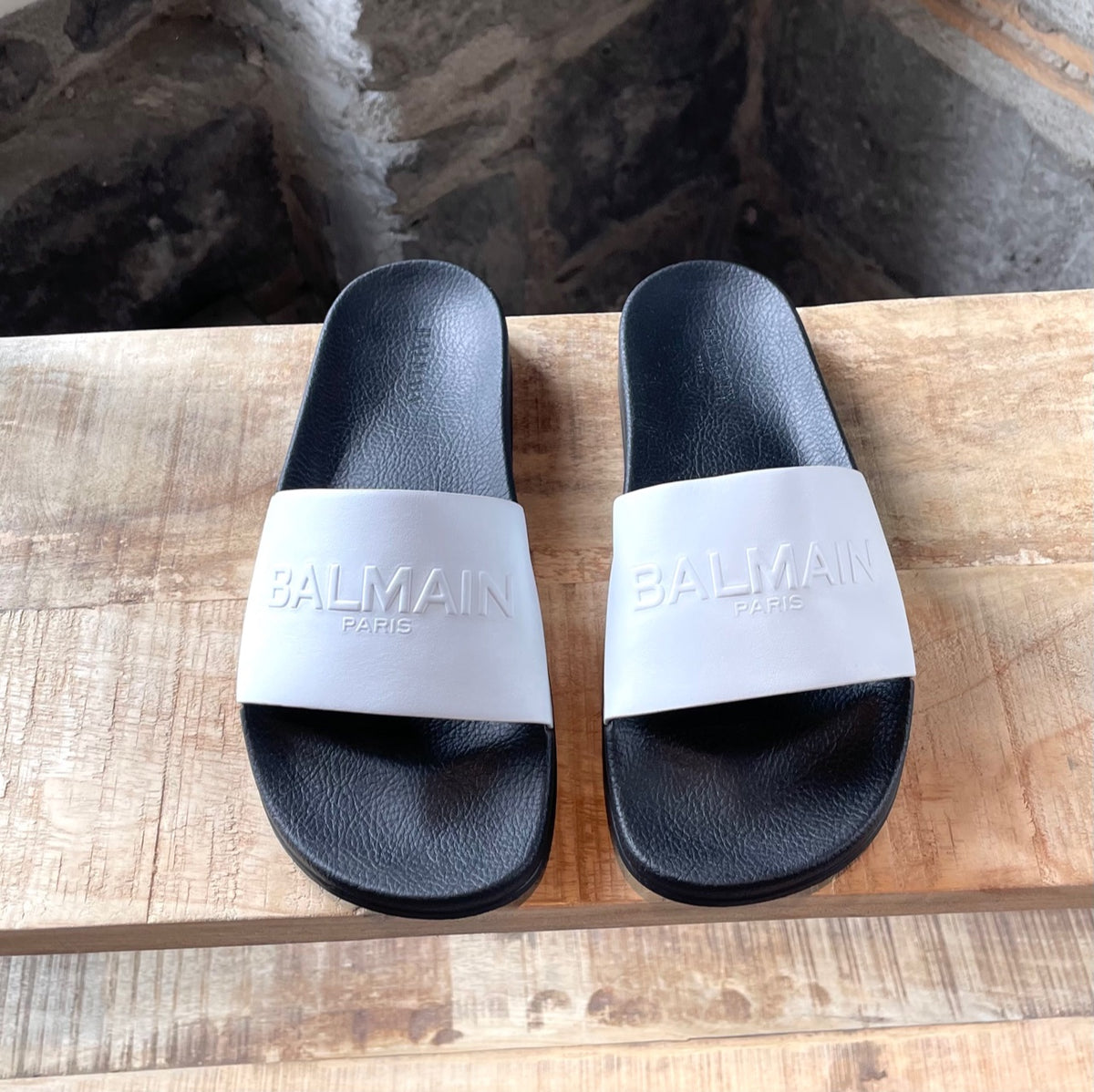 Balmain best sale slides womens