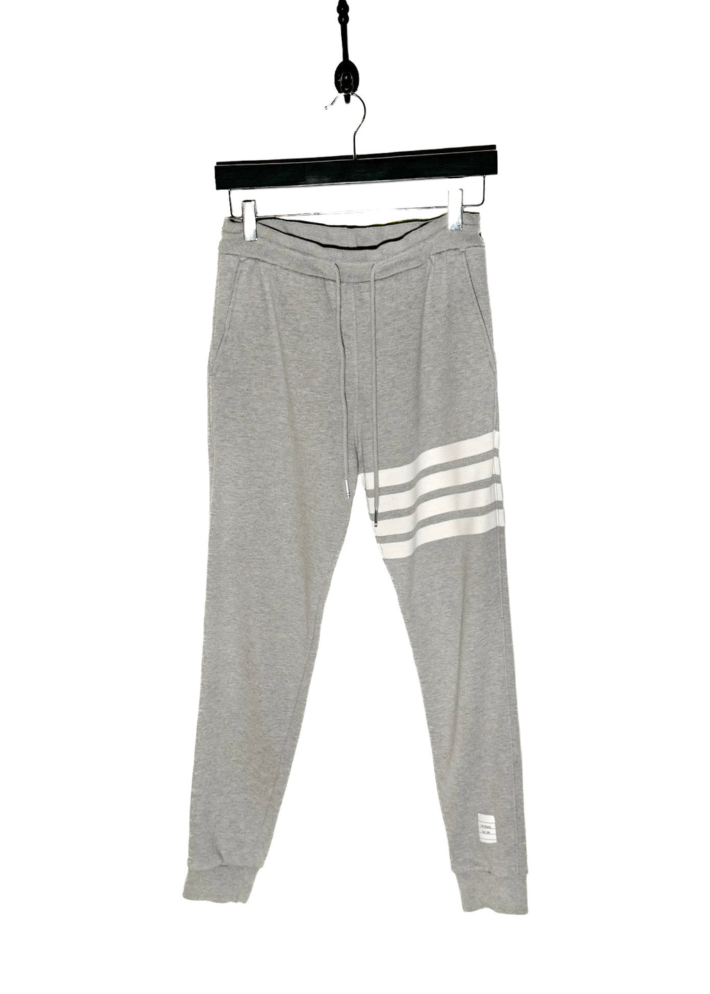 Thom Browne Grey Classic Loopback 4-bar Sweatpants