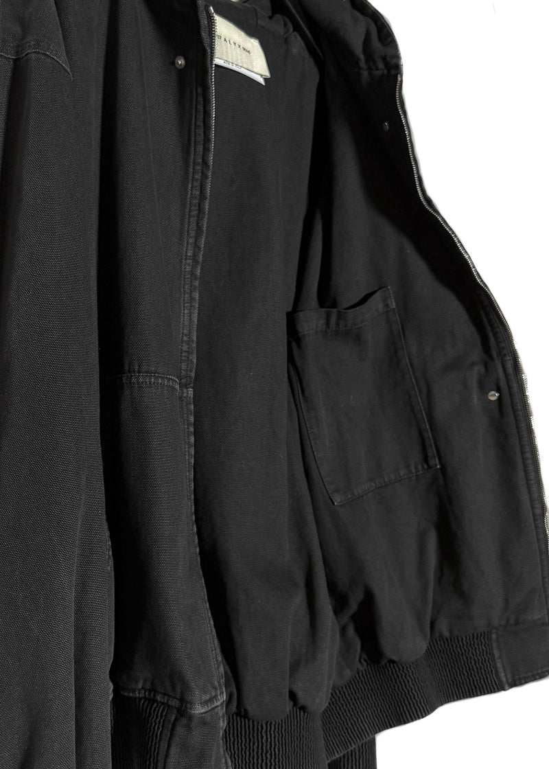 Inside pocket of 1017 ALYX 9SM Black Skate Hooded Jacket