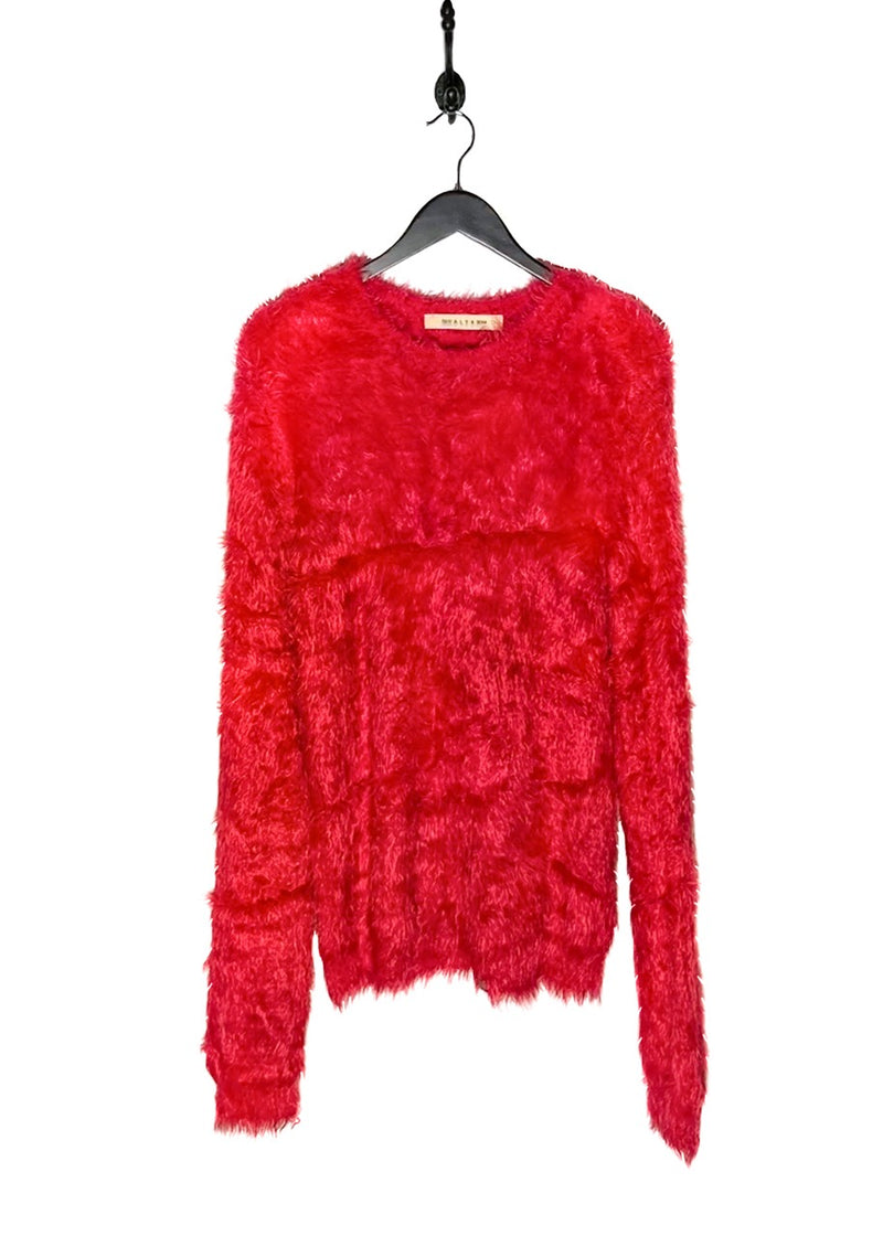 Main photo of 1017 ALYX 9SM Red Feather Mohair Knit Sweater