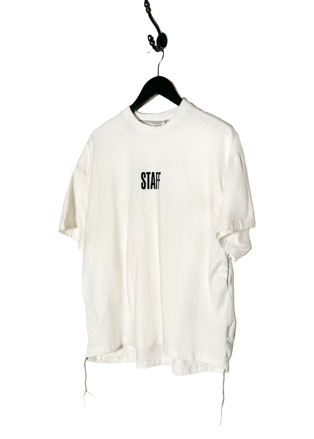 T-shirt oversize ivoire﻿ Vêtements X Hanes 2017 Staff