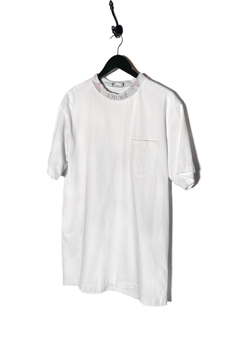 T-shirt blanc avec logo à col Dior X Duncan Grant & Charleston 2023