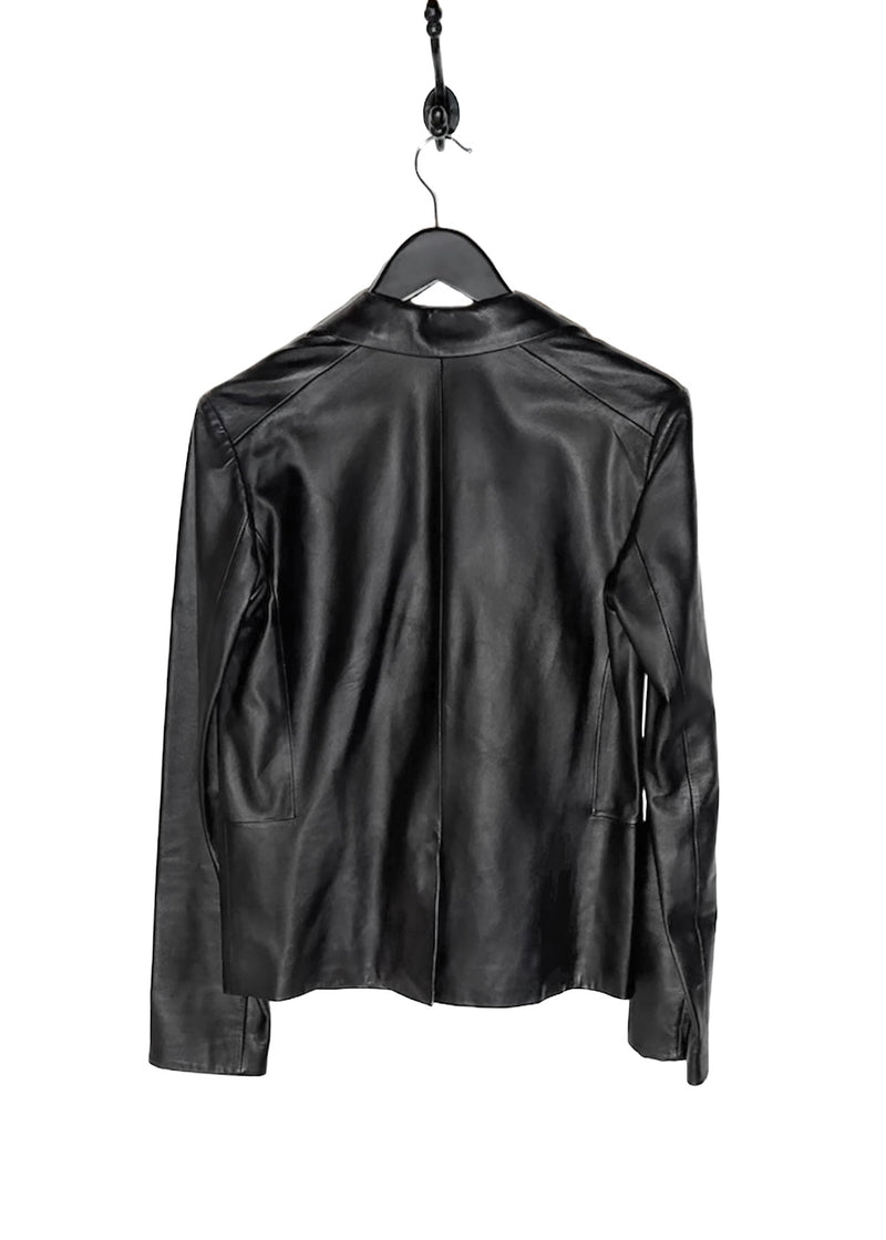 Alexander Wang Black Leather Blazer