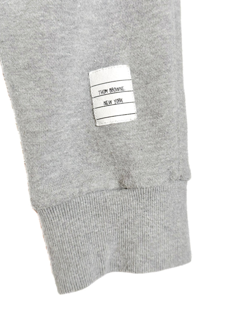 Thom Browne Grey Classic Loopback 4-bar Sweatpants