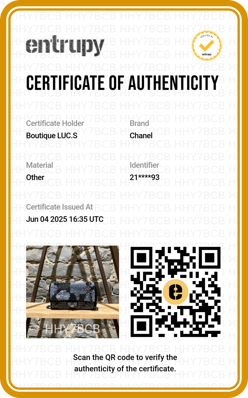 Chanel 2015-2016 Navy Blue Satin Sequin Beaded Medium Double Flap Bag