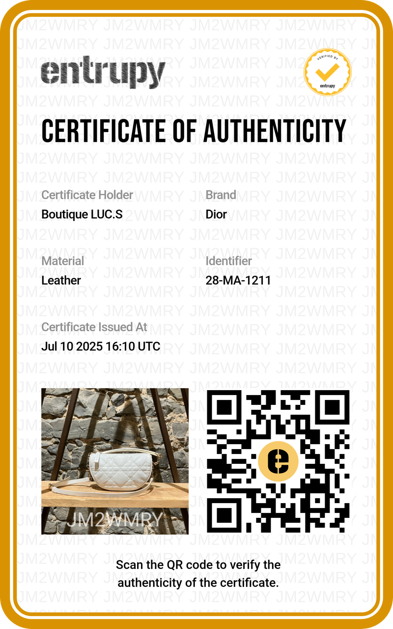 Dior 2021 White Cannage Leather Small Vibe Hobo Two Way Bag