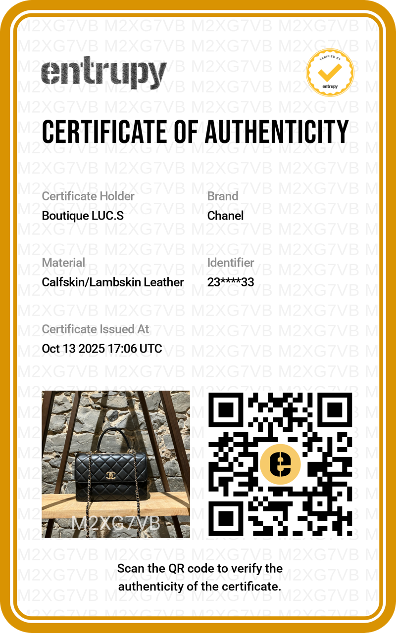 Chanel 2017 Black Medium Trendy Quilted Top Handle Shoulder Bag