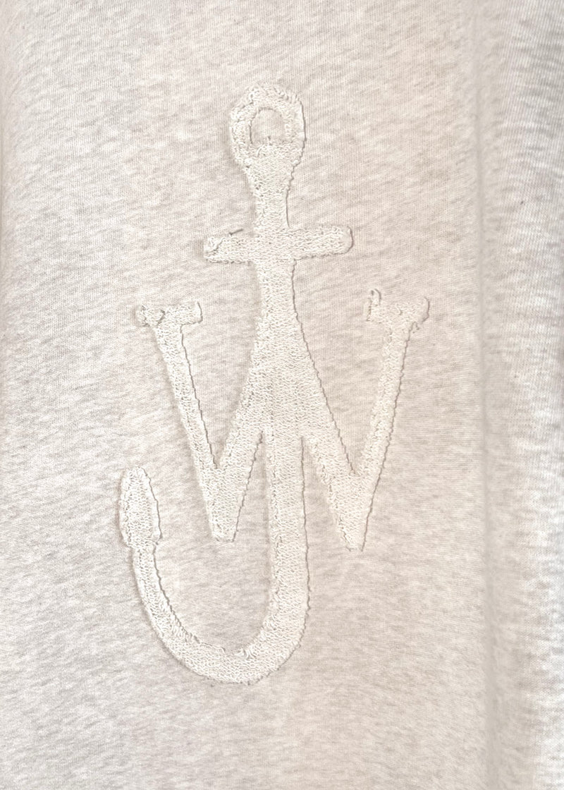 J.W. Anderson Oatmeal Anchor Logo Embroidered Sweatshirt