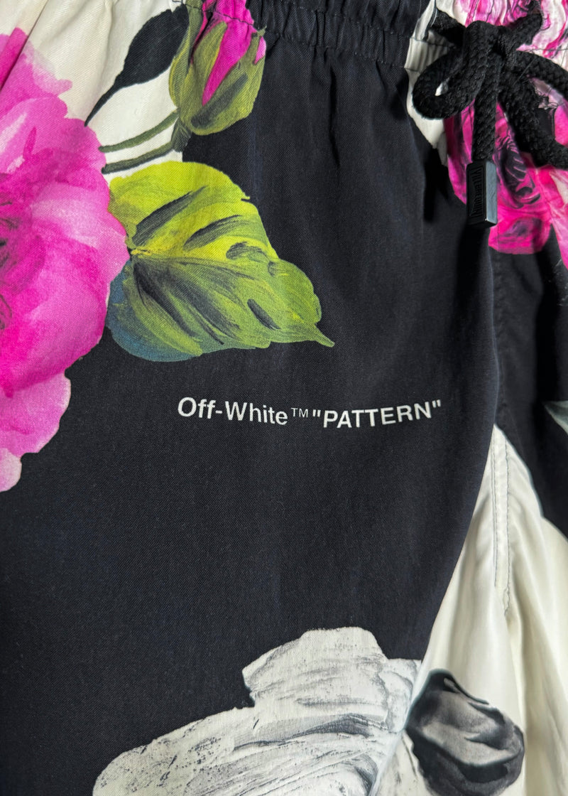 Vilebrequin X Off-White Floral Print Swim Shorts