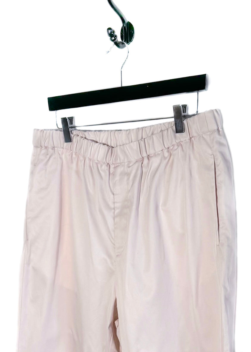 Jil Sander Light Pink Elastic Waist Pants