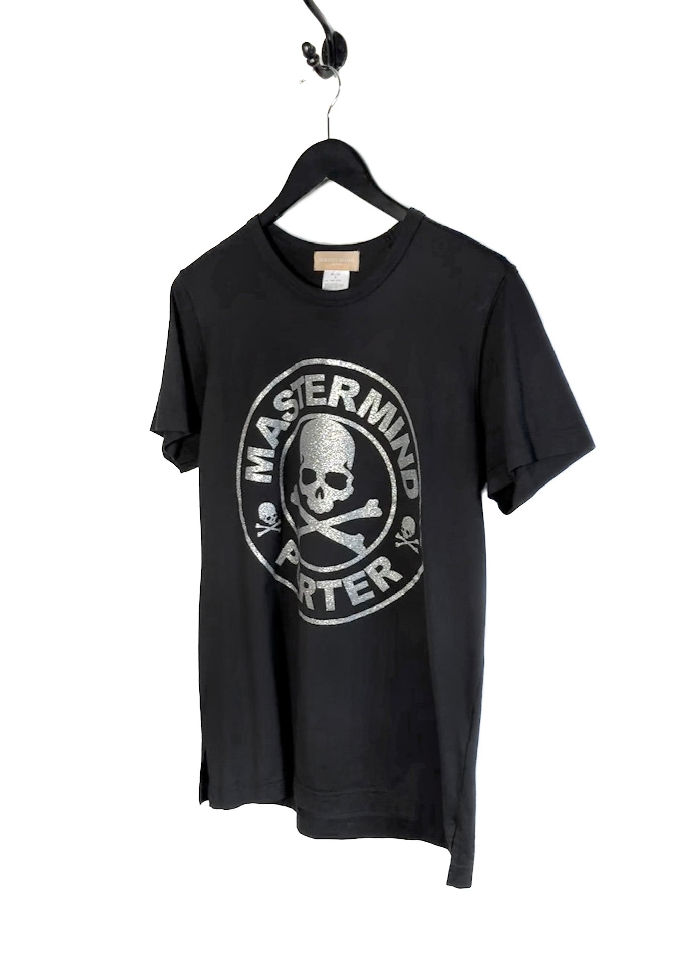 T-shirt fashion tête de mort T-shirt 1592 noir