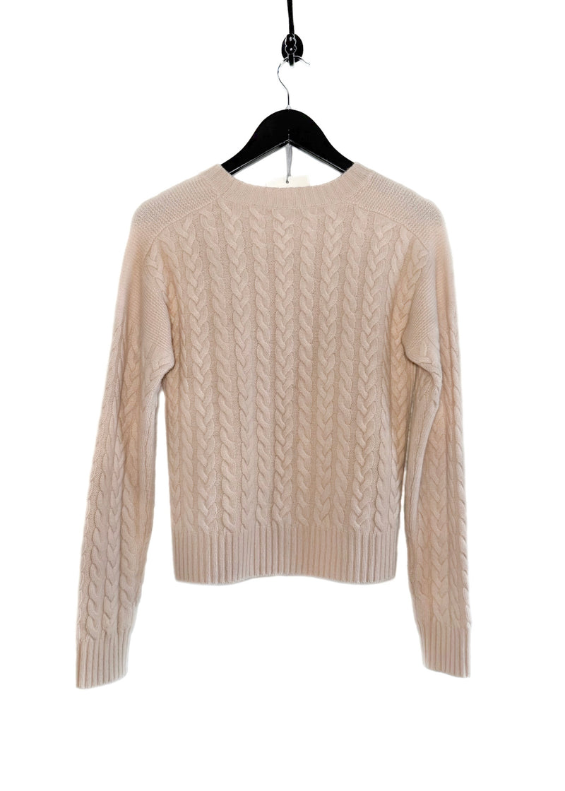 Max Mara Breda Wool Cashmere Blend Cable Knit Sweater