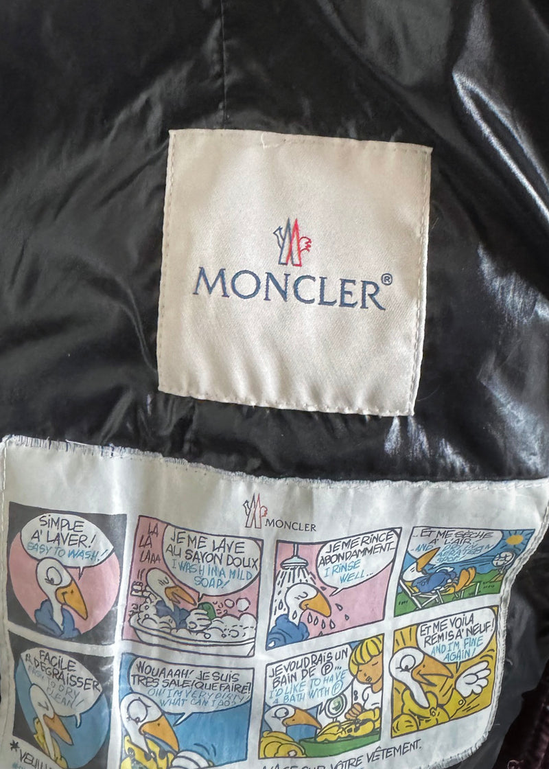 Moncler Akebia Burgundy Down Puffer Jacket