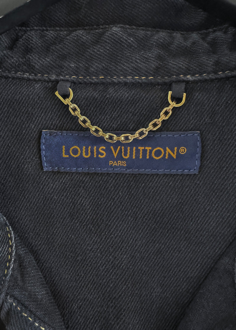 Chemise en jean noir Louis Vuitton Workwear