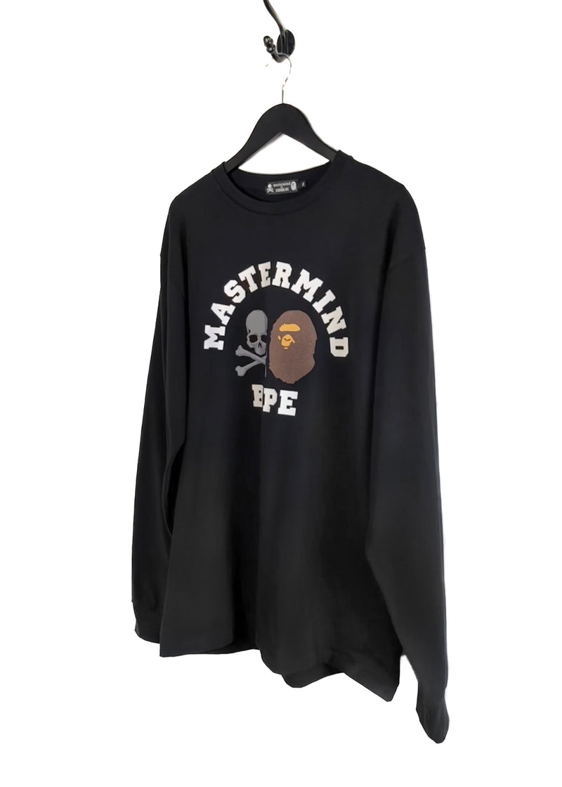 Bape Mastermind Ape Skull Print Long Sleeves T-shirt
