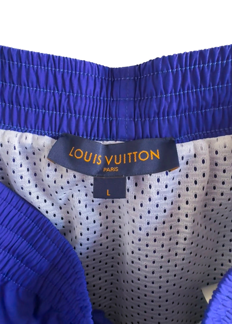 Louis Vuitton Purple LVSE Monogram Swim Trunk