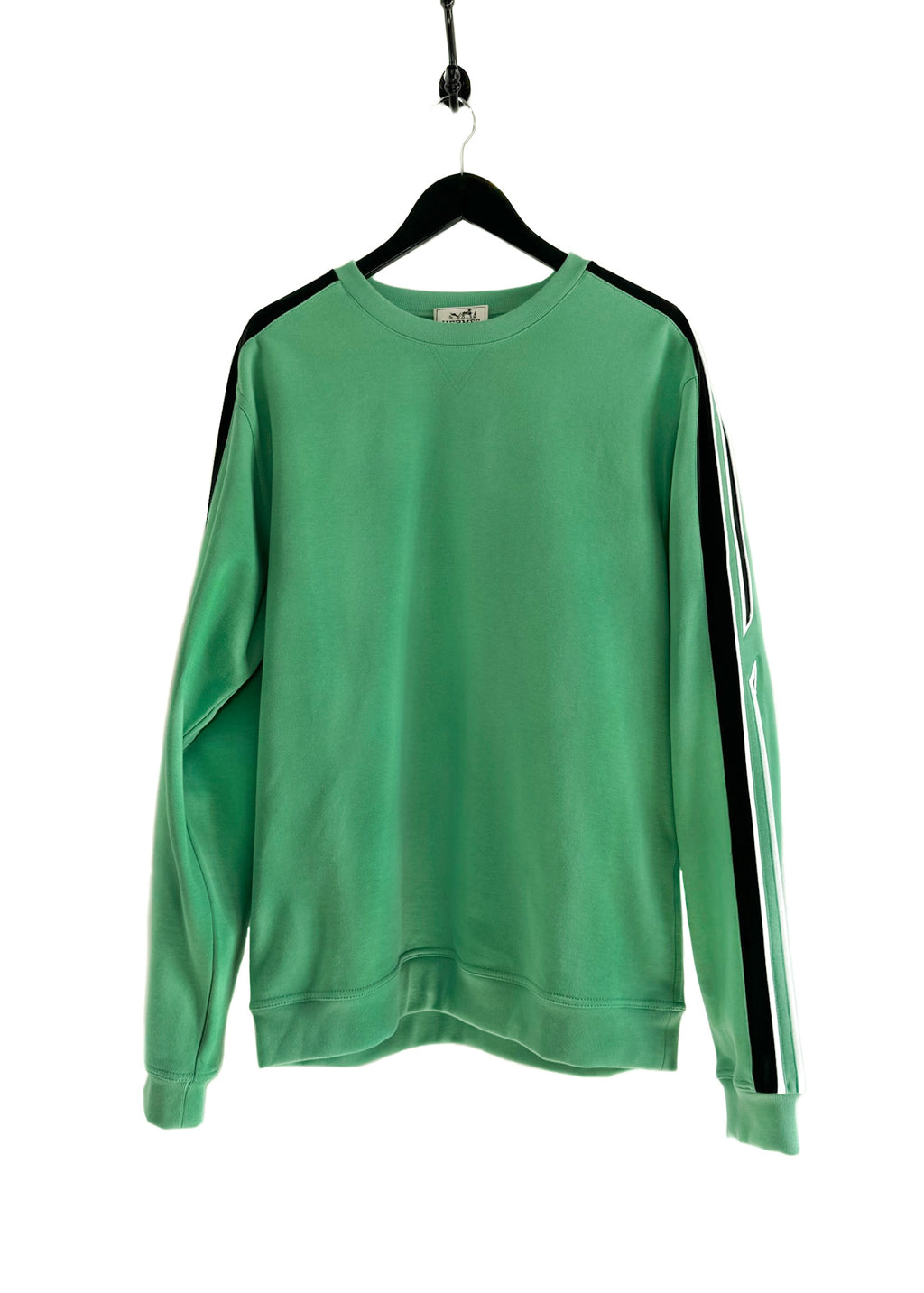 Hermès Green Run H Striped Sweatshirt