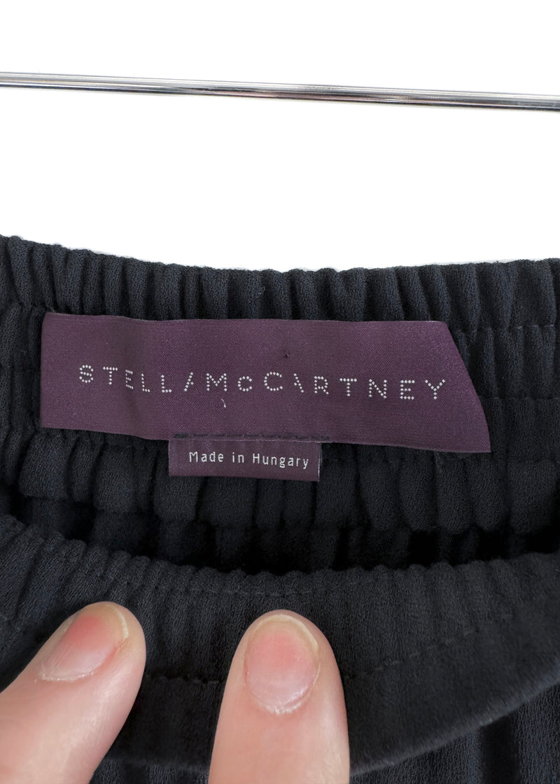 Stella McCartney 2010 Classic Black Jogger Pants