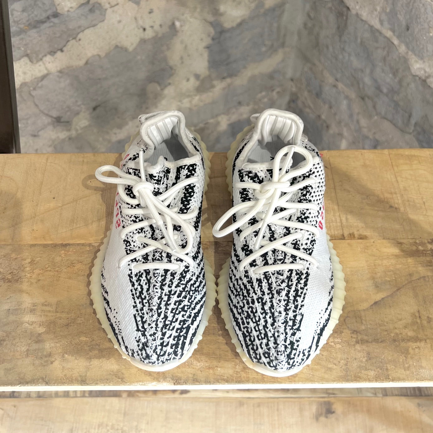 Adidas Yeezy 350 Boost Zebra Sneakers Boutique LUC.S Adidas Yeezy 350 Boost Zebra Sneakers Boutique LUC.S