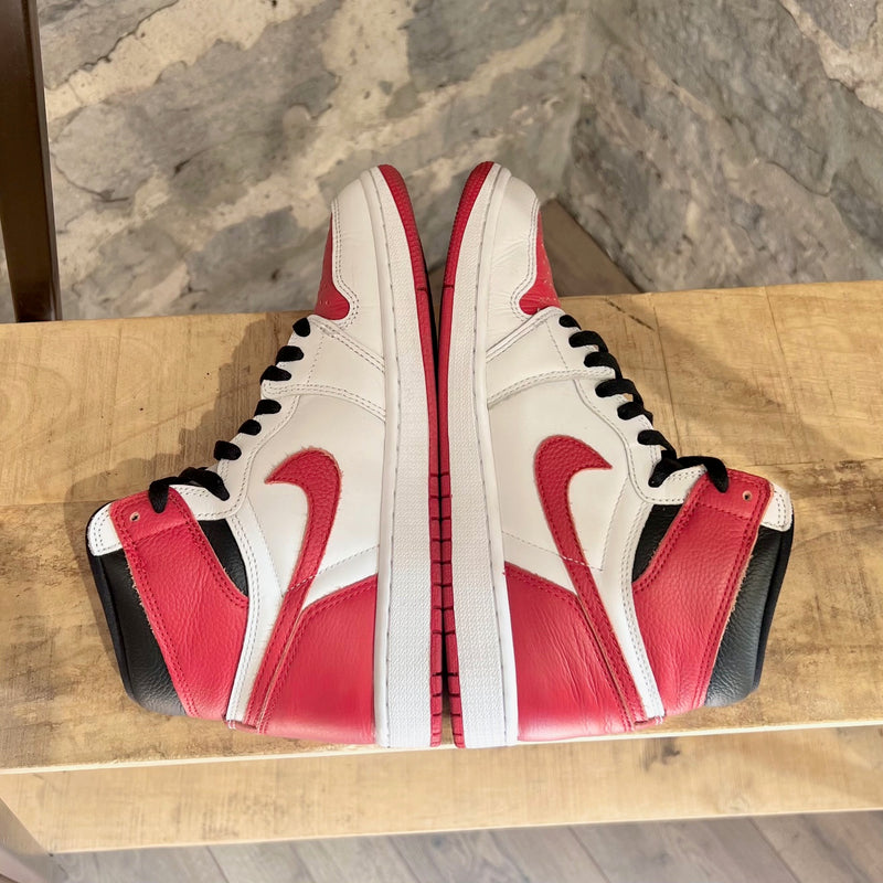 Nike Air Jordan 1 Retro Heritage OG White Red Sneakers