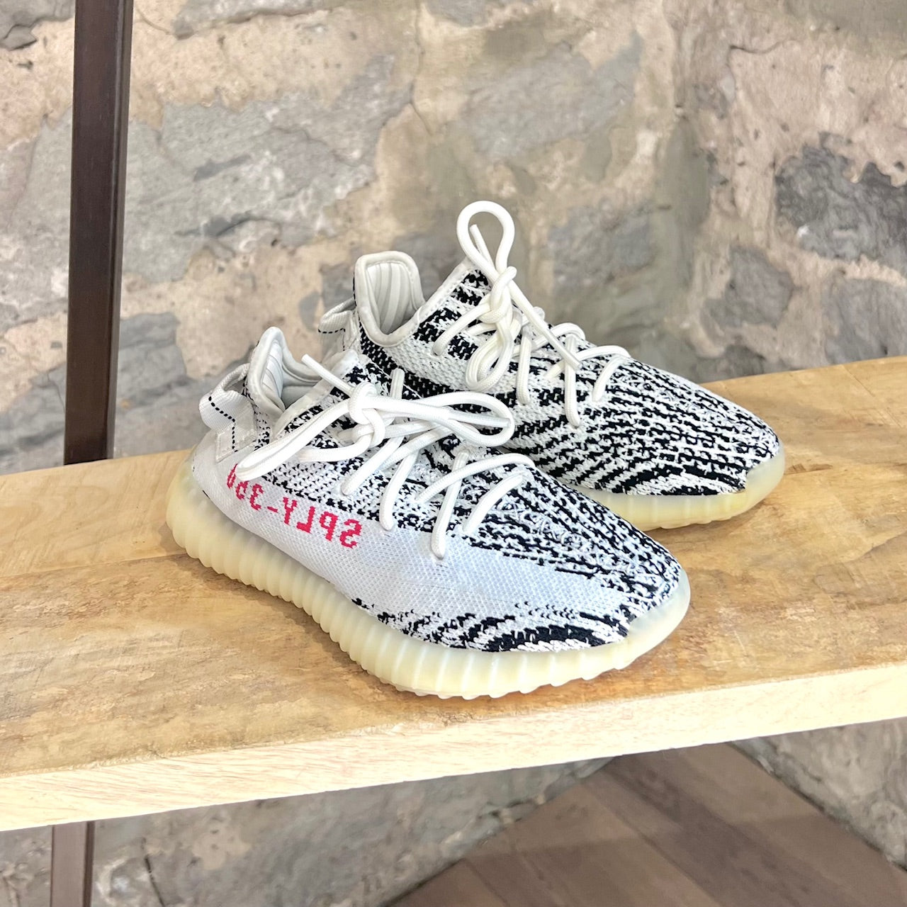 adidas yeezy boost 350 v2 zebra sneaker