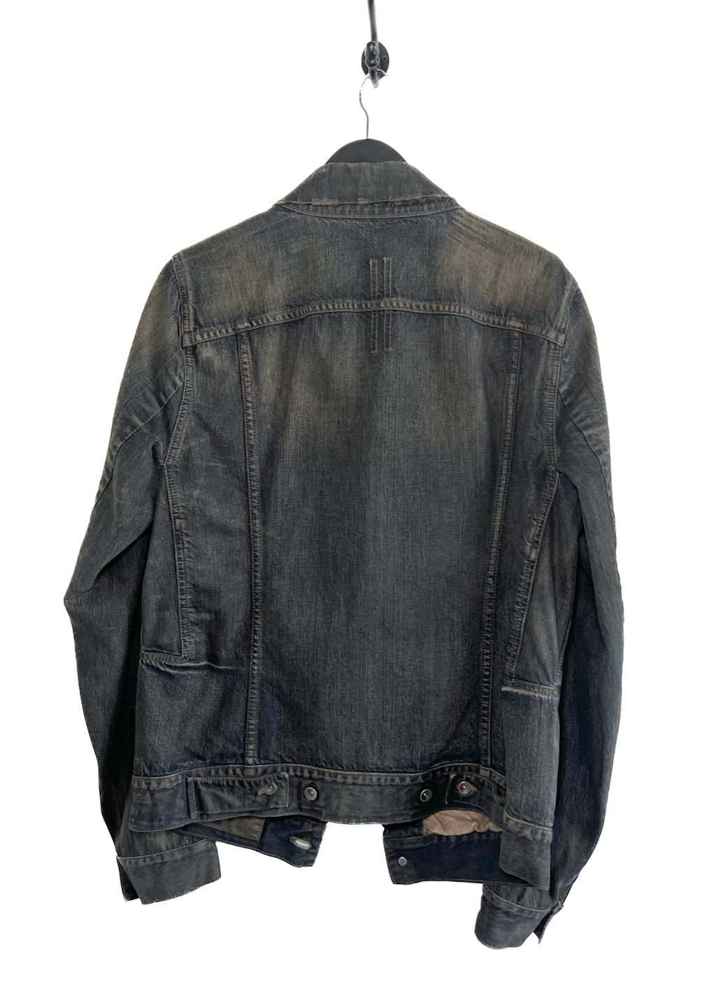 Rick Owens DRKSHDW Dark Washed Blue Denim Jacket