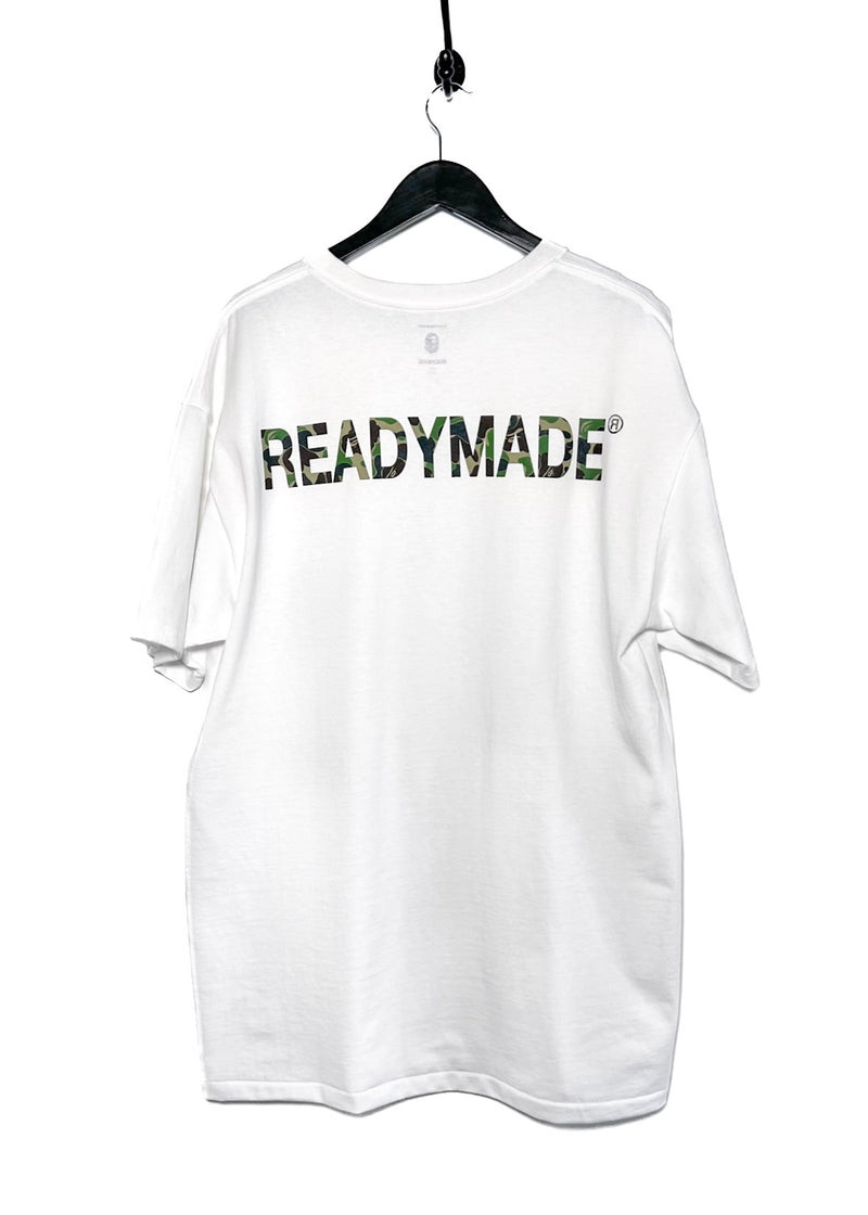 Paquet de 3 T-shirts blancs imprimés Bape x Readymade