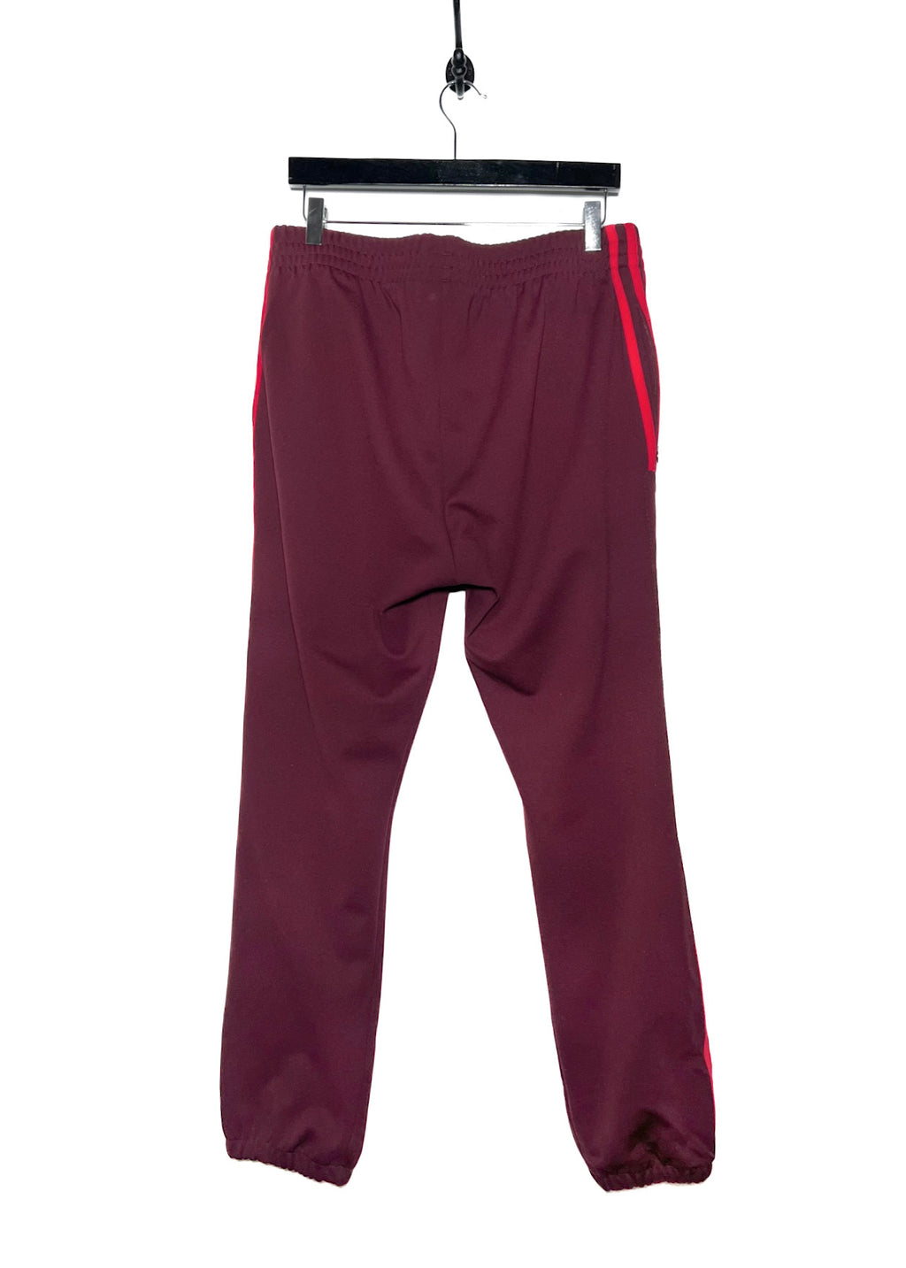 Pantalon de survêtement Adidas bordeaux Calabasas Logo avec rayures