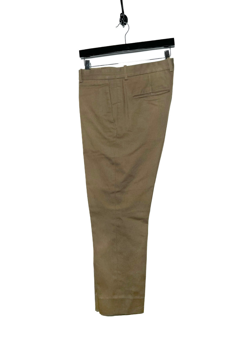 Pantalon chino Jil Sander en coton kaki