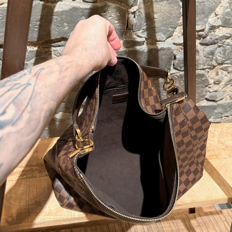 Louis Vuitton Damier Ebene Portobello GM Bag