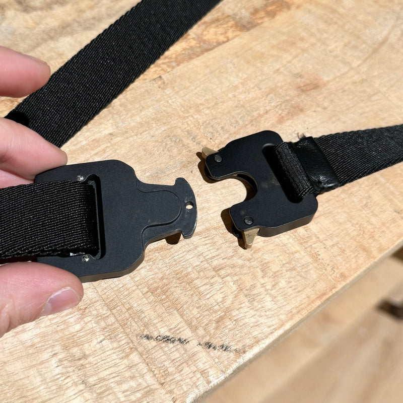 Dior X Alyx Black Nylon Logo Buckle Belt