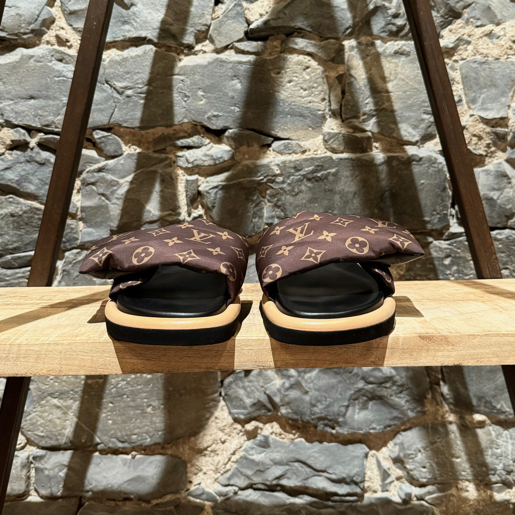 Louis Vuitton Puffy Pool Pillow Monogram Slides Sandals