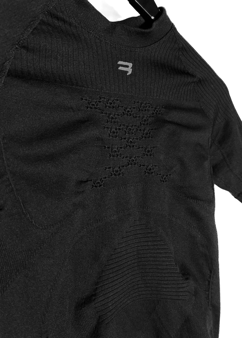 T-shirt motard noir à logo ﻿﻿﻿﻿Balenciaga 2023