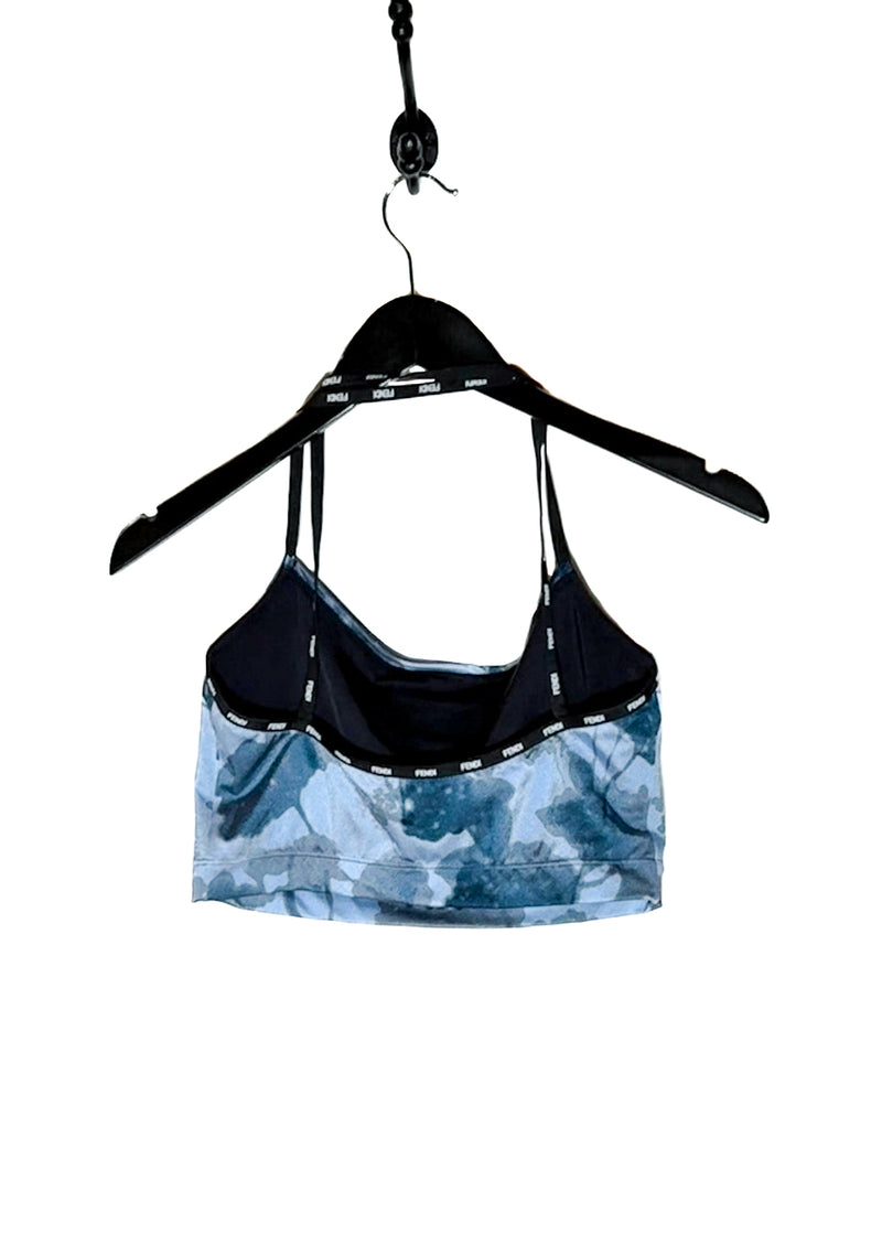 Top de sport Fendi Blue Shady Flowers