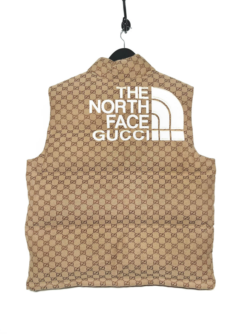 Veste en toile Gucci X The North Face GG Guccissima