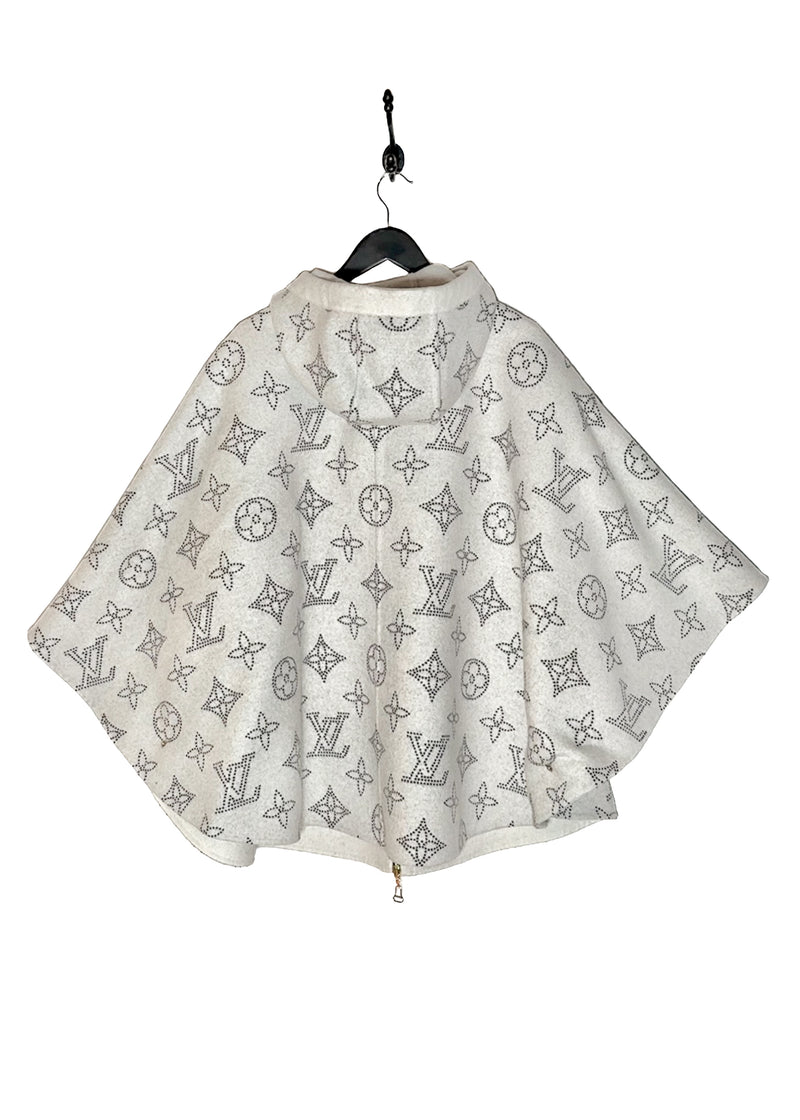 Louis Vuitton Flight Mode Reversible Mahina Monogram Hooded Cape