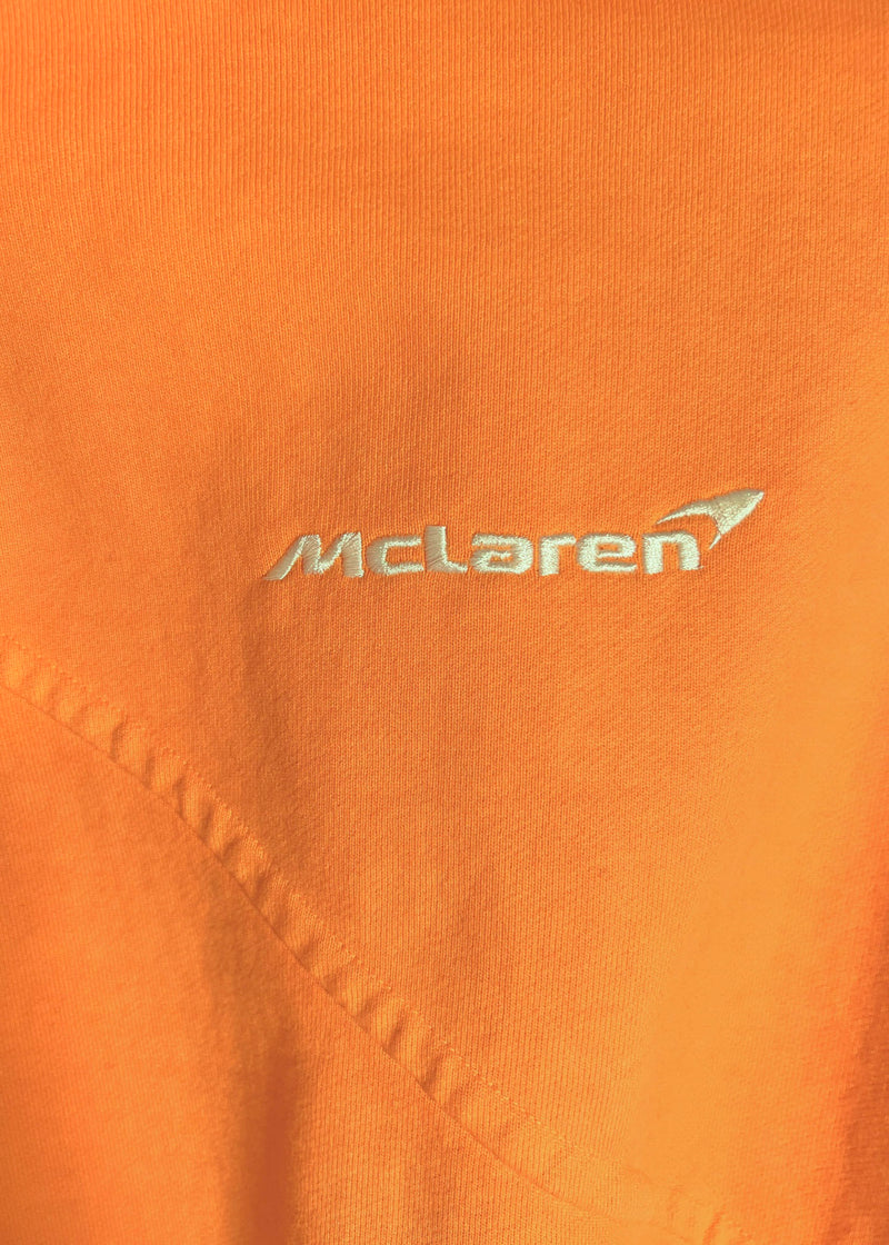 Sweat-shirt Rhude McLaren Trackside brodé sur le quart et zippé
