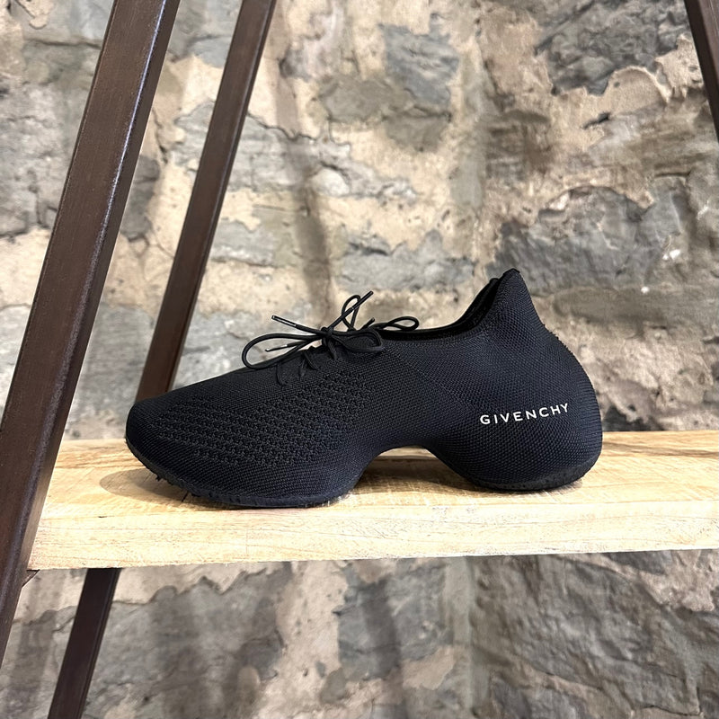 Baskets chaussettes en maille avec logo noir Givenchy TK-360