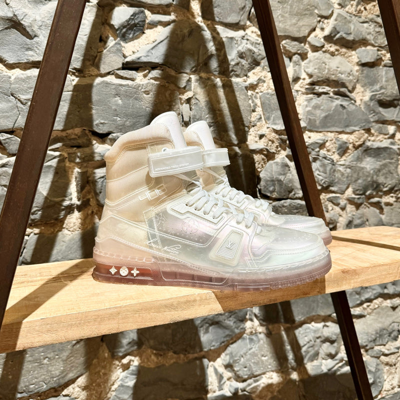 Louis Vuitton Rare Transparent Clear 408 Sky Top High-top Trainers