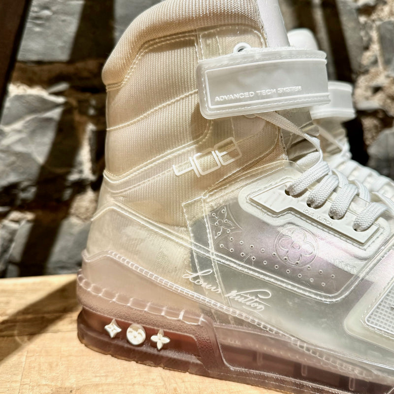 Louis Vuitton Rare Transparent Clear 408 Sky Top High-top Trainers