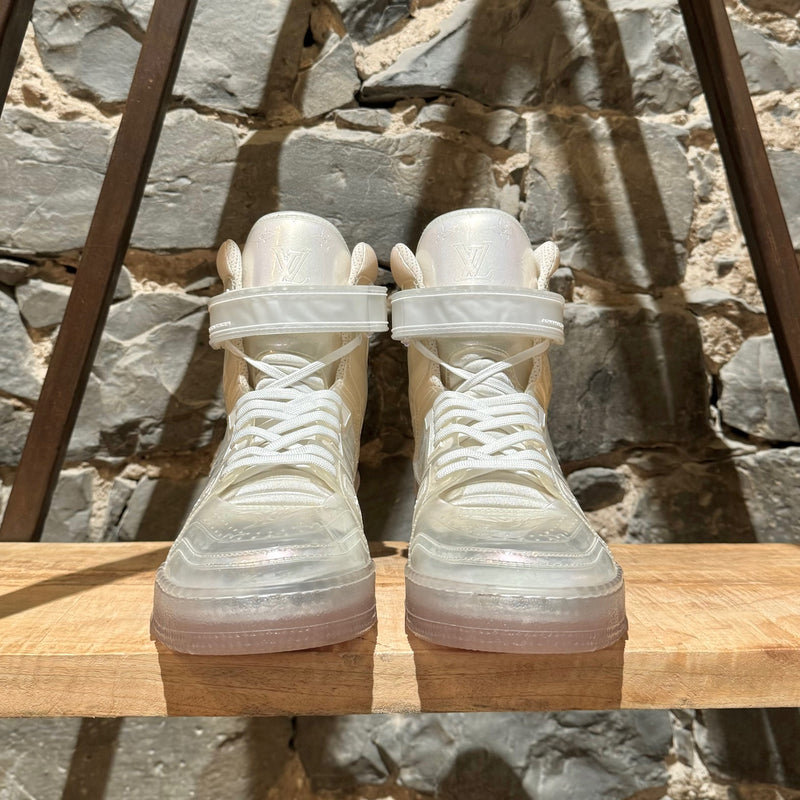 Louis Vuitton Rare Transparent Clear 408 Sky Top High-top Trainers