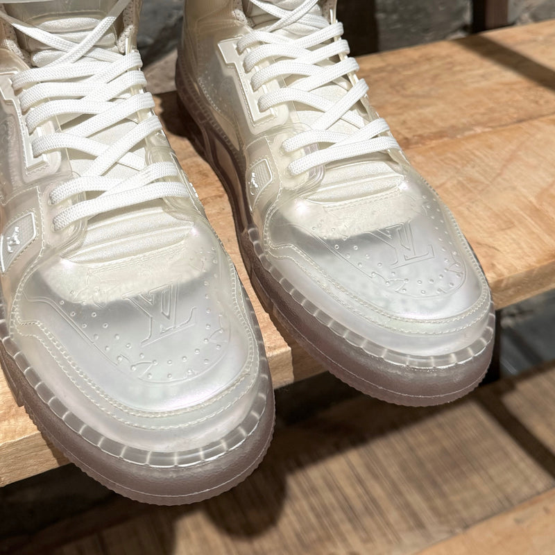 Louis Vuitton Rare Transparent Clear 408 Sky Top High-top Trainers